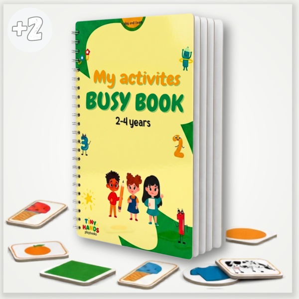 كتاب الأنشطة التفاعلية 2-4 سنوات