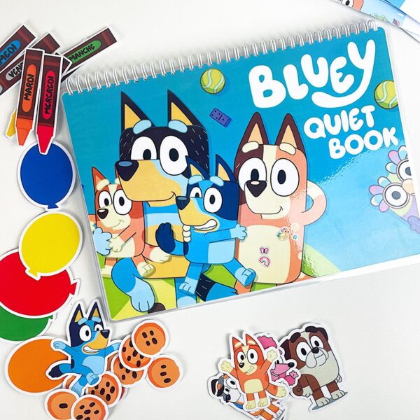 Bluey busy book