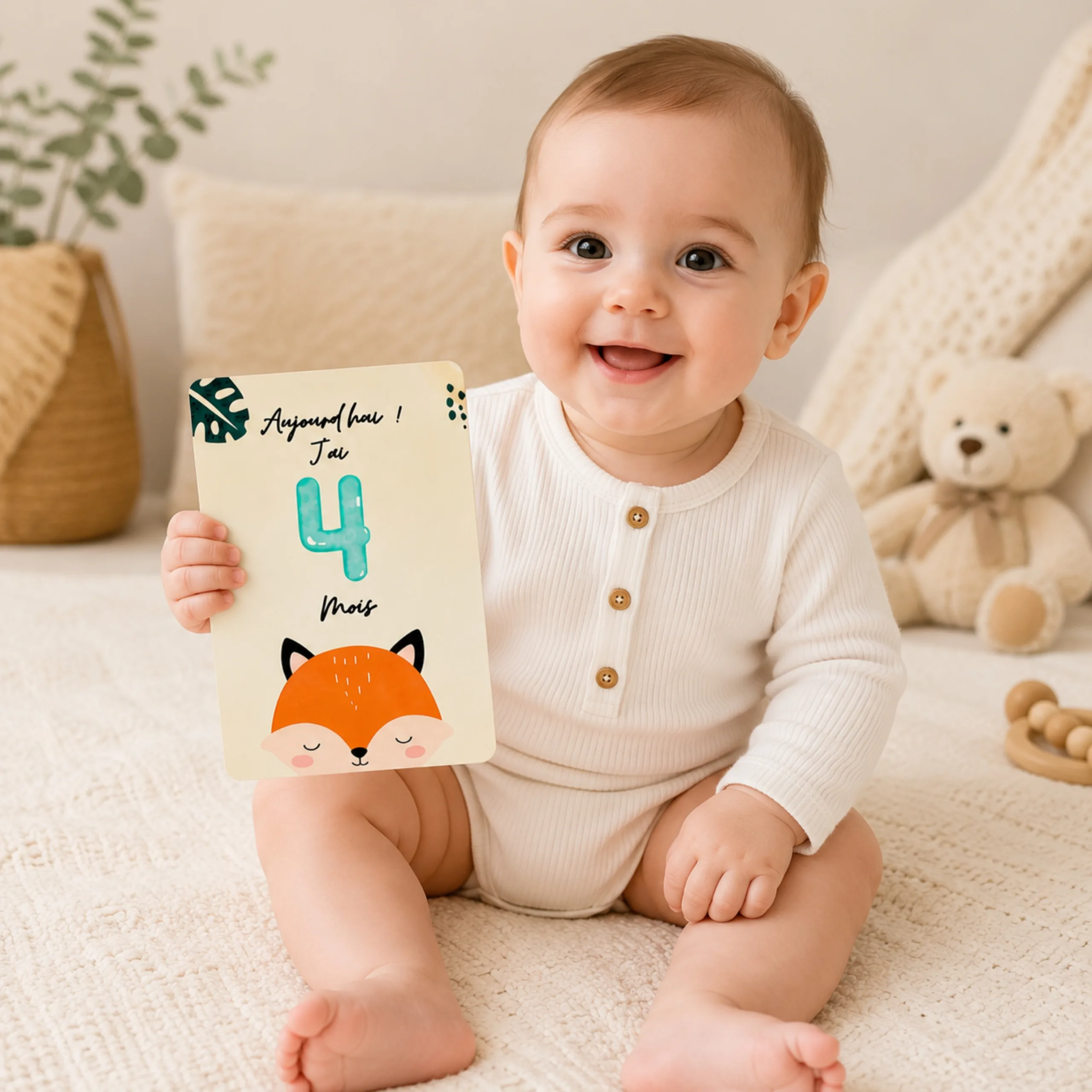 Cartes mois bébé – Image 2