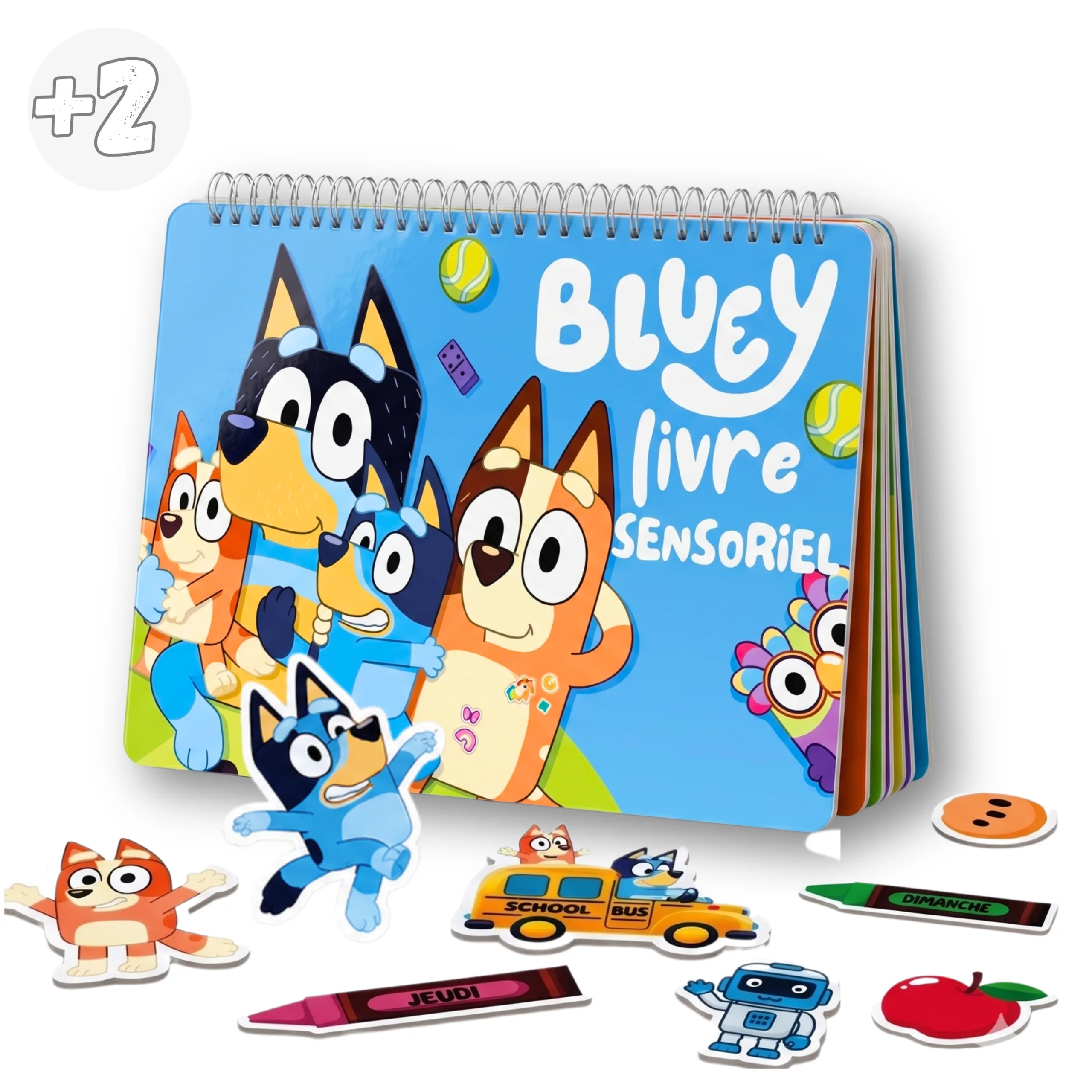 Bluey Busy Book