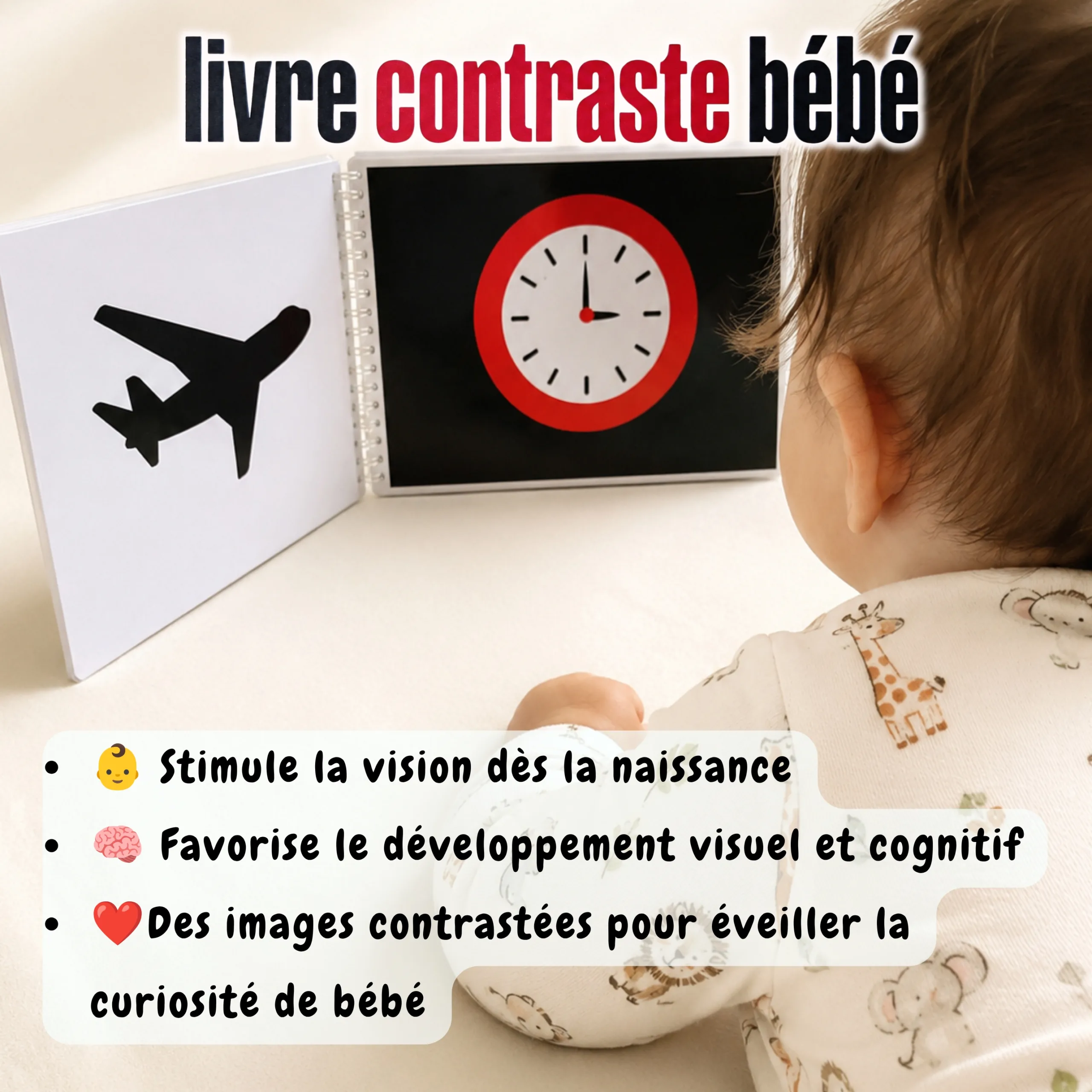 Livre contraste bébé – Image 2