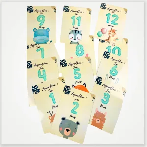 Cartes mois bébé