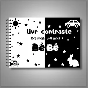 Livre contraste bébé