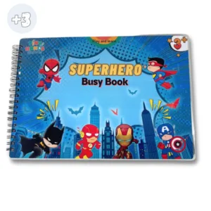 superheros busy book
