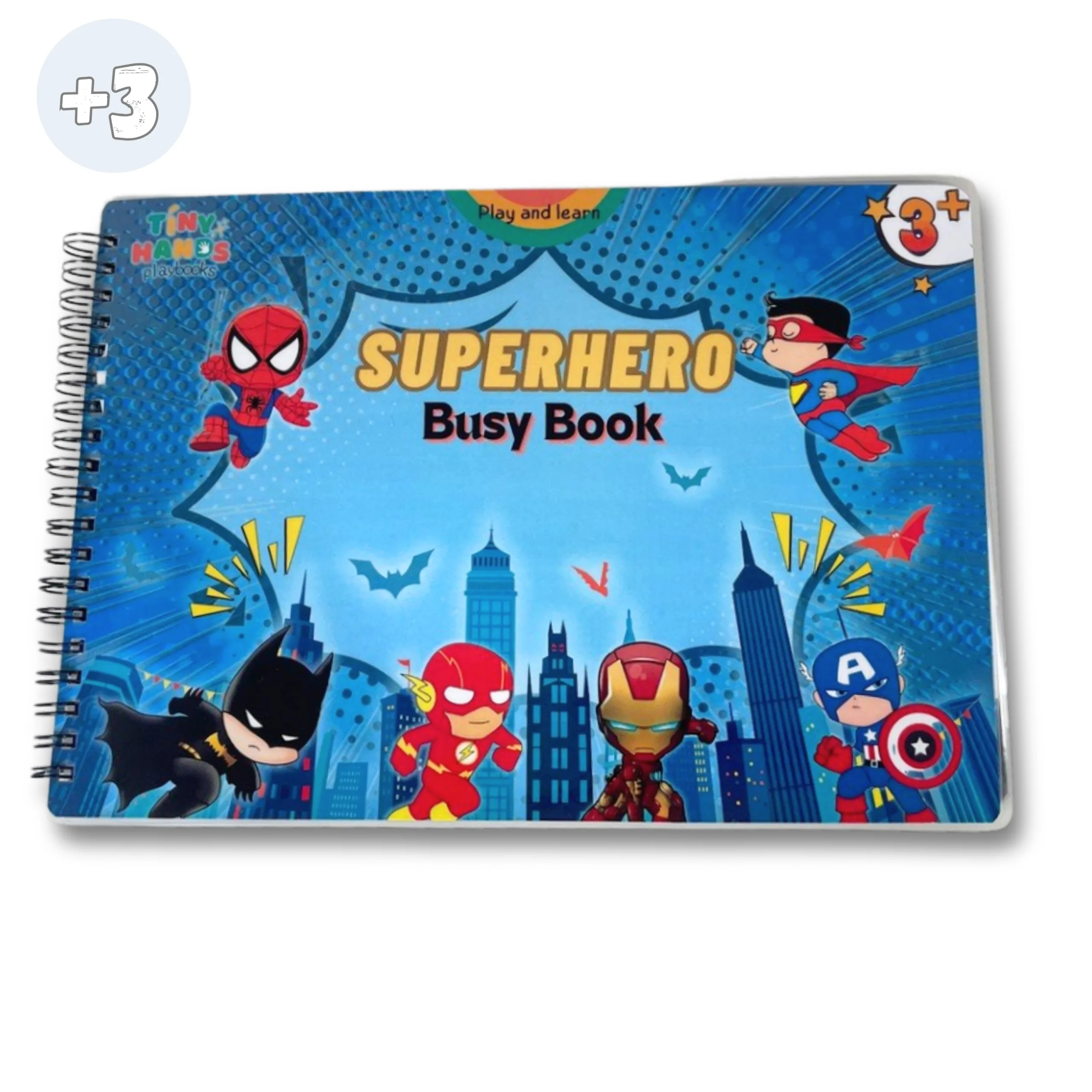 superheros busy book