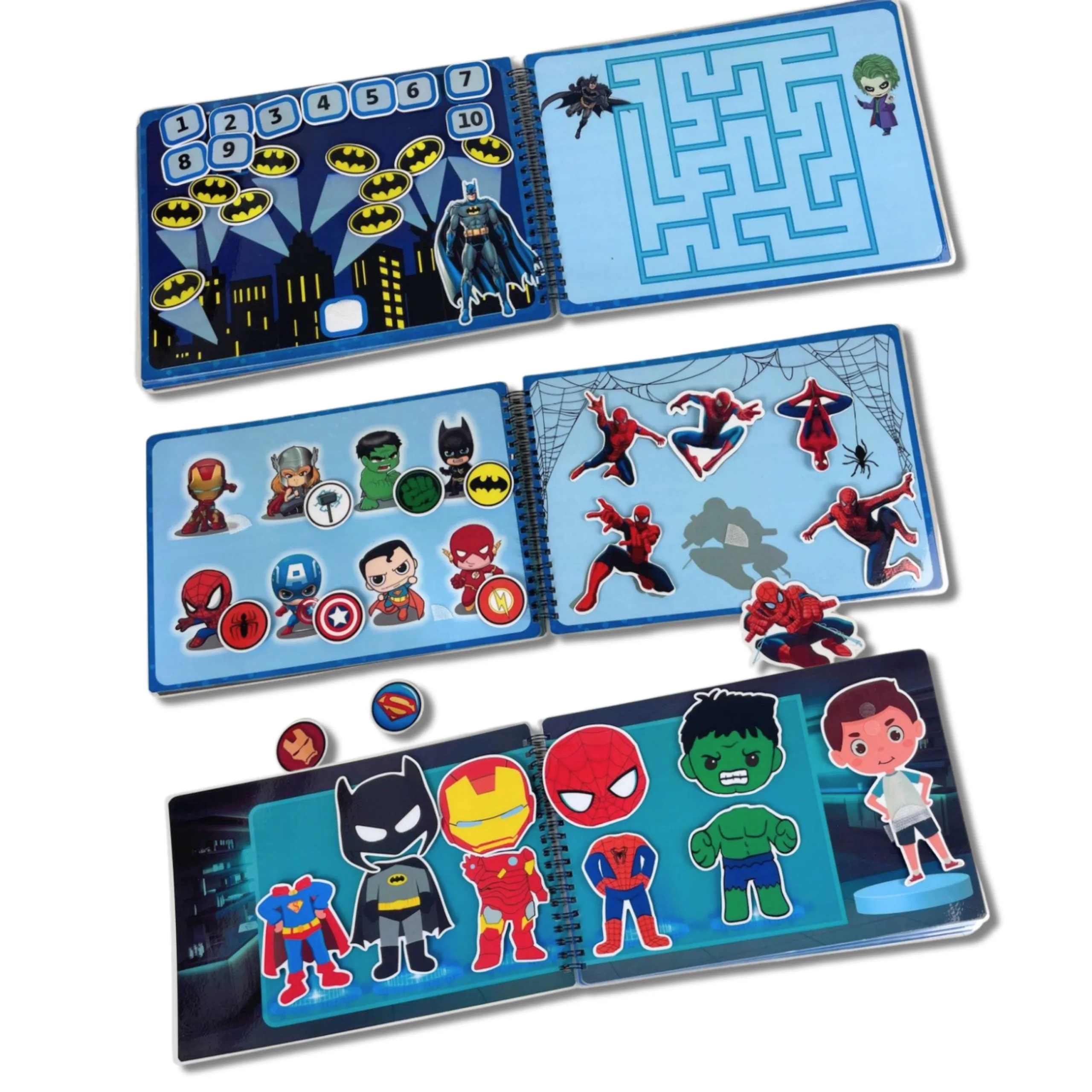 superheros busy book – Image 2