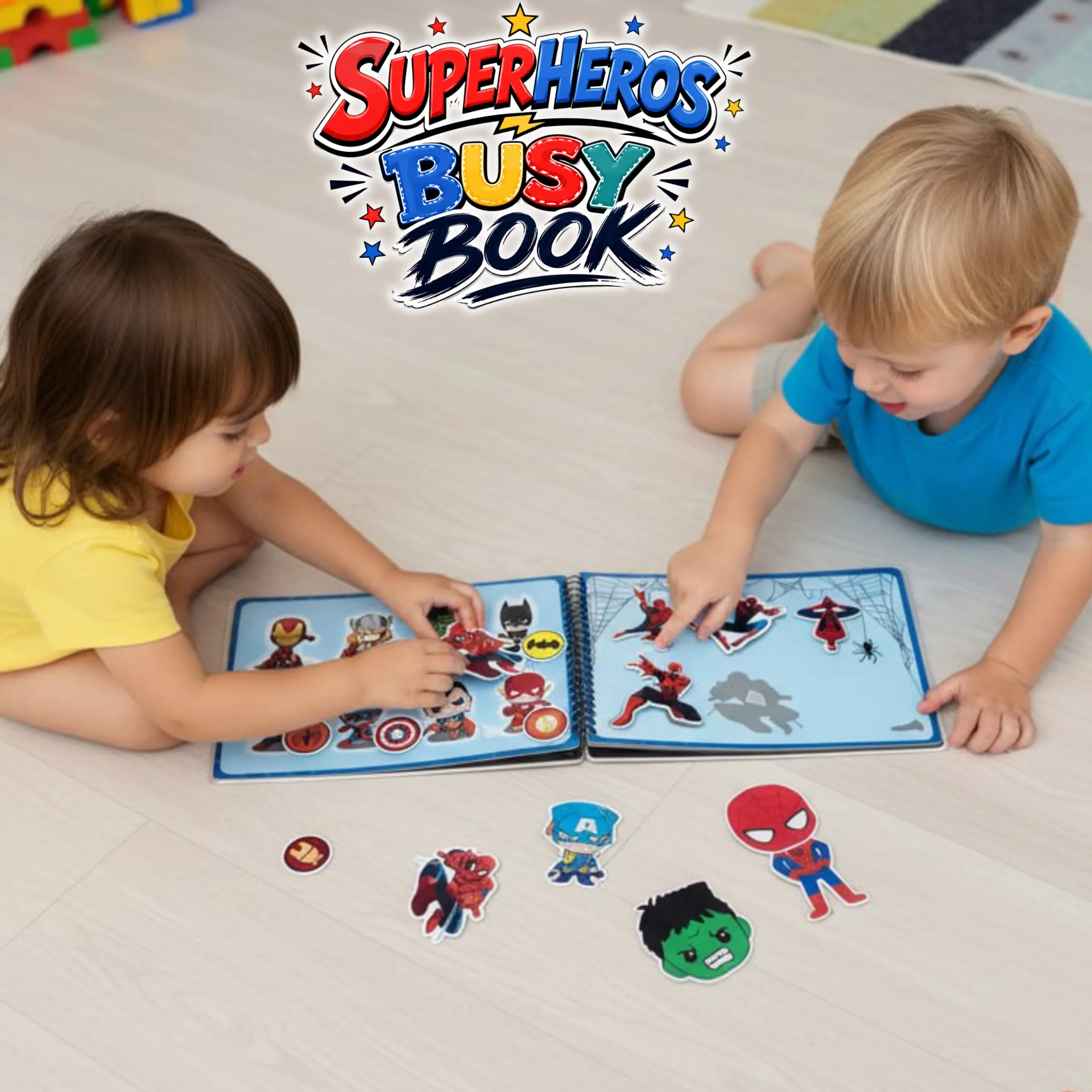 superheros busy book – Image 3
